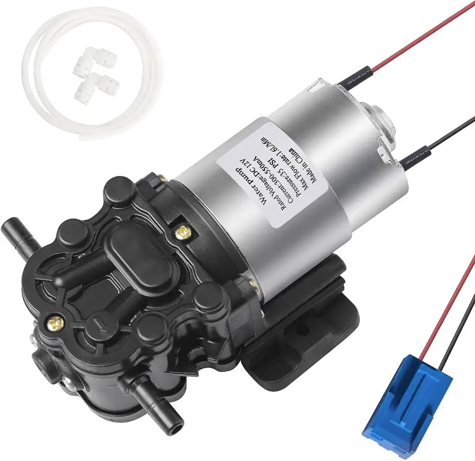 Water Dispenser Pump For Primo, Brio, Avalon Water Dispenser Self Priming DC 12V 1.2 LPM 35 PSI Bottom Loading Bottle Water Dispenser Pump Parts Replacement GMB-D-23130