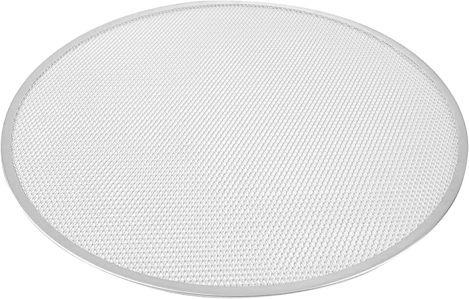 Restaurantware Round Aluminum Pizza Screen