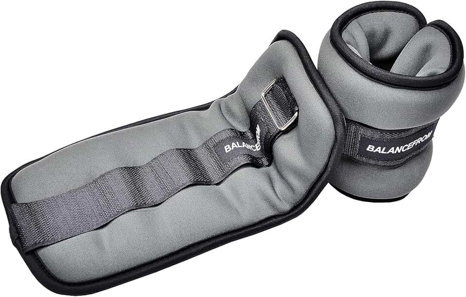 Fitvids Fully Adjustable Ankle Wrist Arm Leg Weights, Multiple Sizes