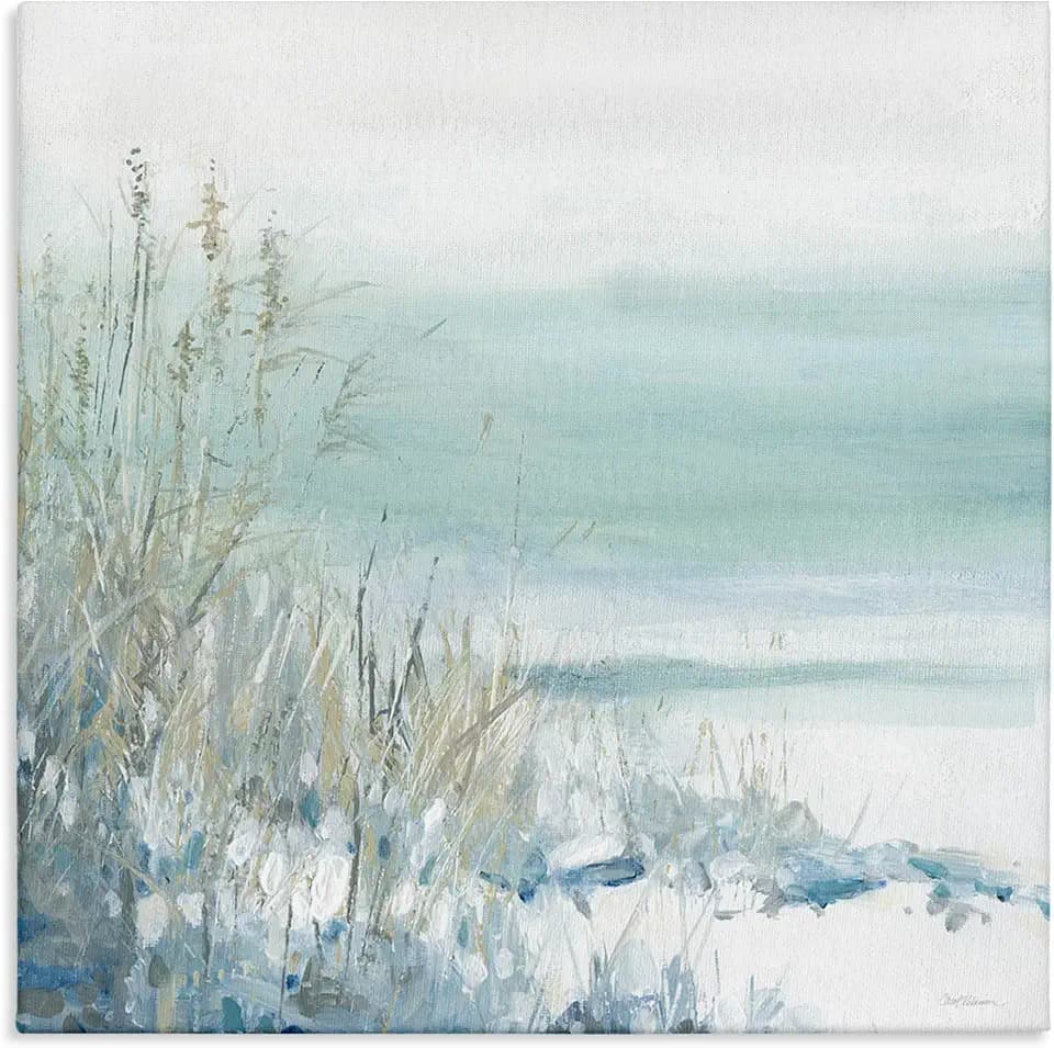 Stupell Industries 'Faded Coastal Beach Edge'| Canvas Art