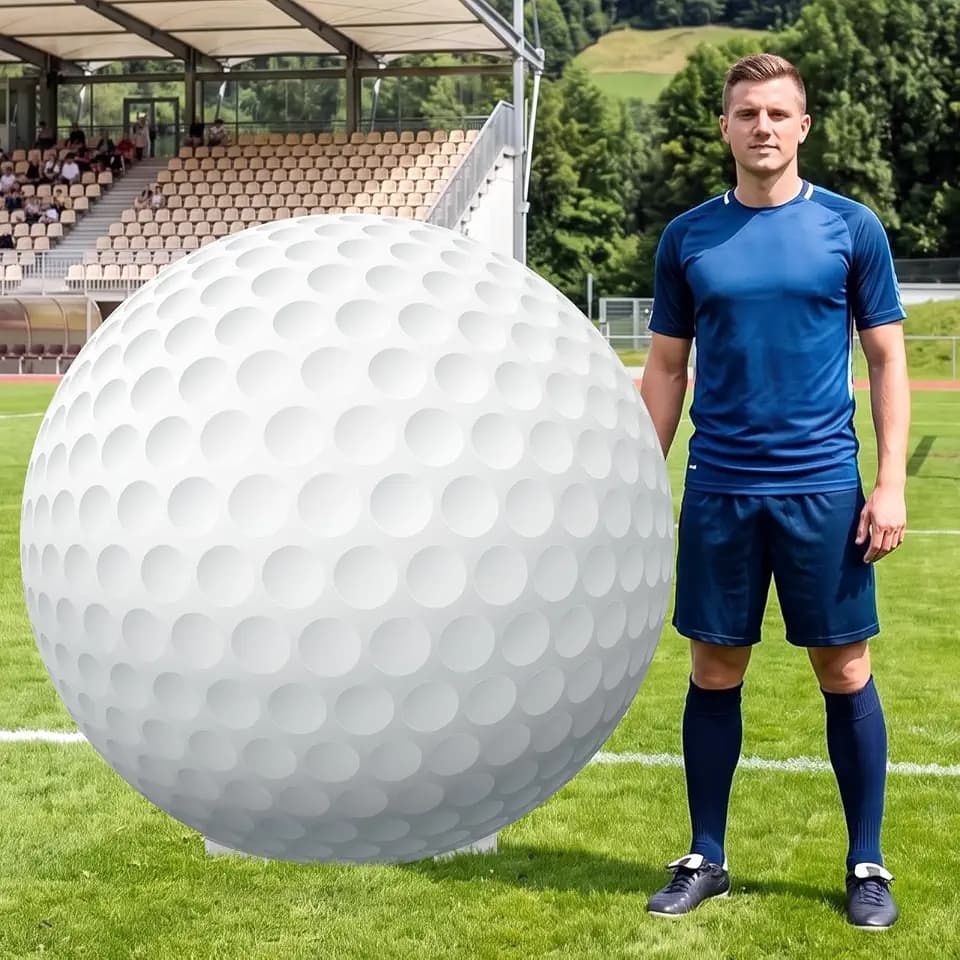 Capoda 3.9 ft Large Golf Party Signs Decoration Sports Cardboard Cutout Stand up Backdrop for Golf Birthday Decor Balls Photo Viewing Events Game Day Celebrations Supplies