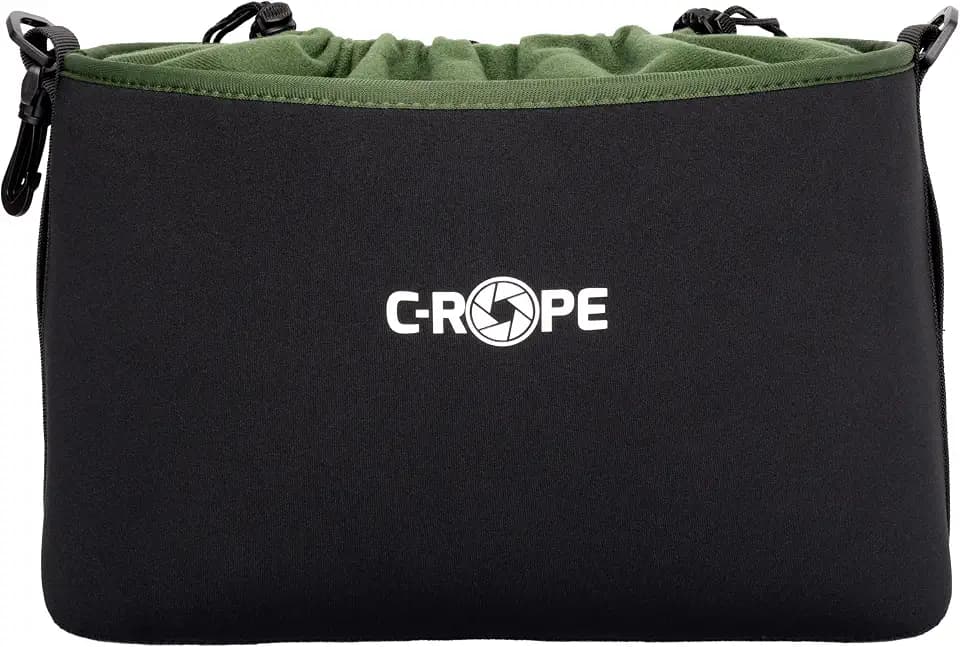 C-Rope Kamerabeutel aus Neopren, Neopren-Beutel mit Fleece-Fütterung, wasserabweisend, Kamerazubehör - Größe XL