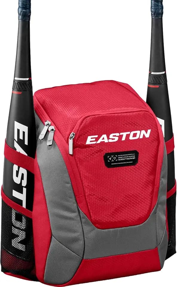 Easton Dugout Youth Backpack Equipment Bag | Baseball & Softball | Multiple Colors