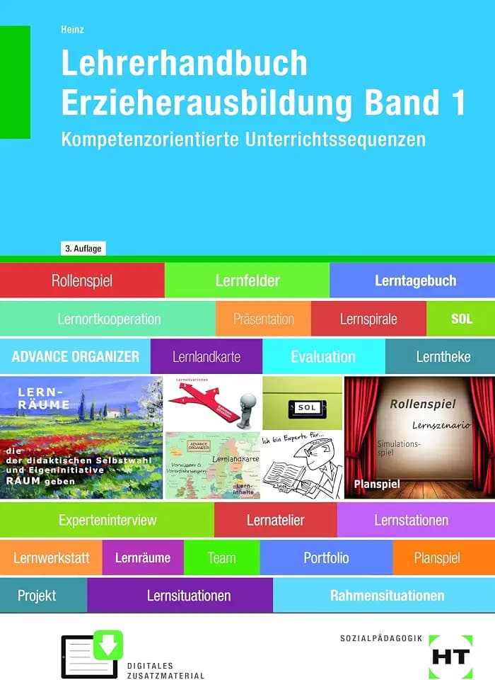 Lehrerhandbuch Erzieherausbildung Band 1: Kompetenzorientierte Unterrichtssequenzen