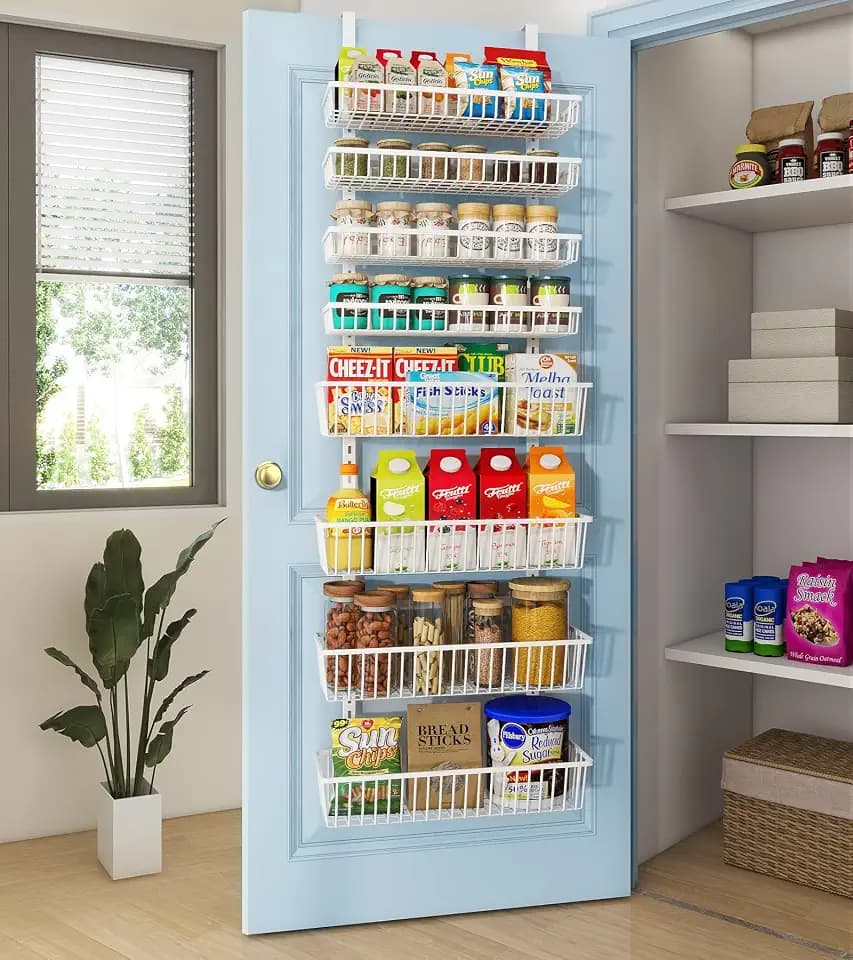 Mefirt Over The Door Pantry Organizer, Pantry Organization and Storage