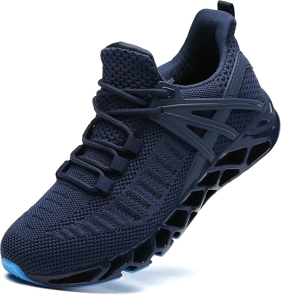 TSIODFO Men's Sneakers Sport Running Athletic Tennis Walking Shoes