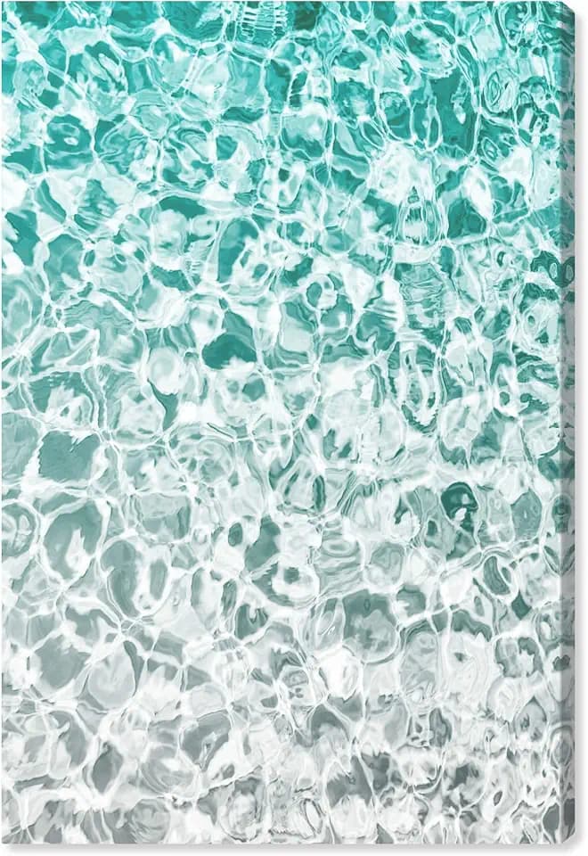 The Oliver Gal Artist Co. Nautical Wall Art Canvas Prints Coastal Clear Aqua Waters Home Décor, 30x45