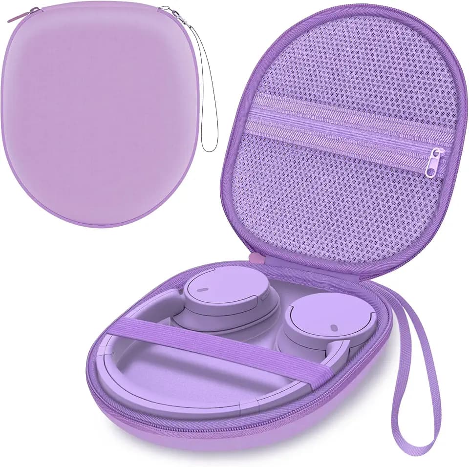 XANAD Tasche mit Universal Kopfhörer Lila