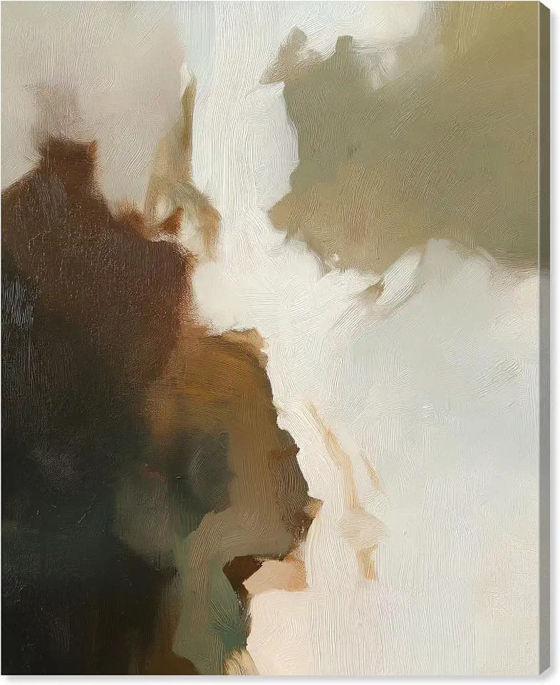 Mist and Memory III Canvas Print Boho Wall Art by Art Remedy, Gallery Wrapped, 36 x 45