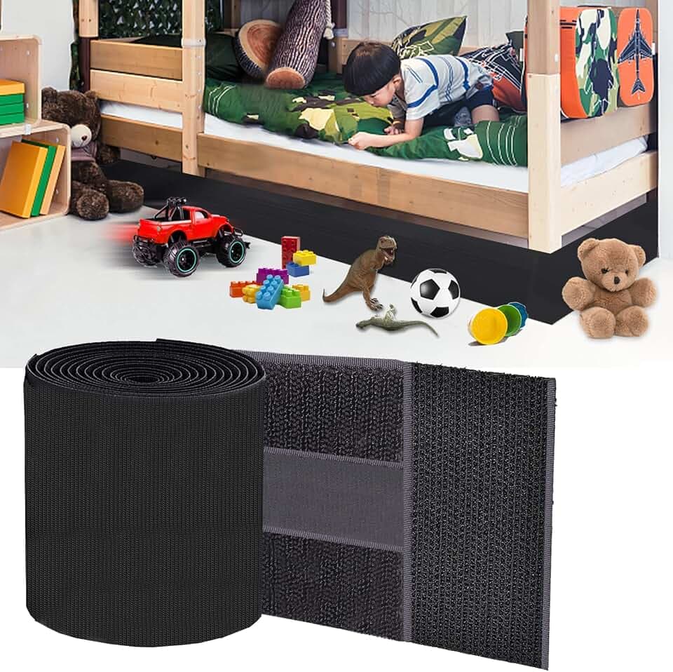STAY GENT Toy Blocker for Under Bed and Under Couch, Under Couch Blocker Under The Bed Gap Blocker Bumpers to Stop Kids Pets Dogs and Cats Toys Going Under Furniture Gap, 15cm x 7m