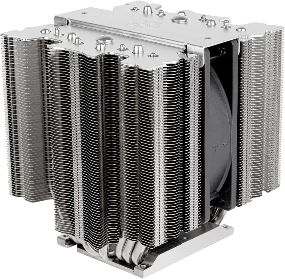SilverStone Technology SST-XED120S-WS, 4U Form Factor Industrial-Grade CPU Cooler with TDP 450W for Intel & AMD Server-Grade Sockets