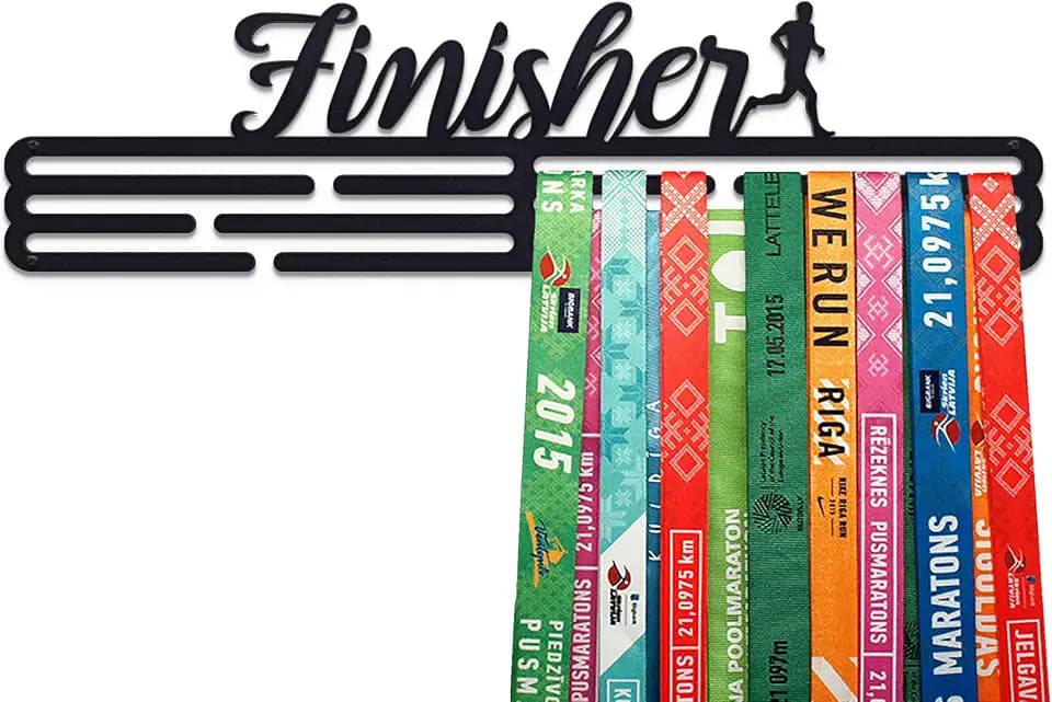 Finisher Medaillenhalter Edelstahl | Medaillen Aufhänger | Medal Hanger Holder Display Rack