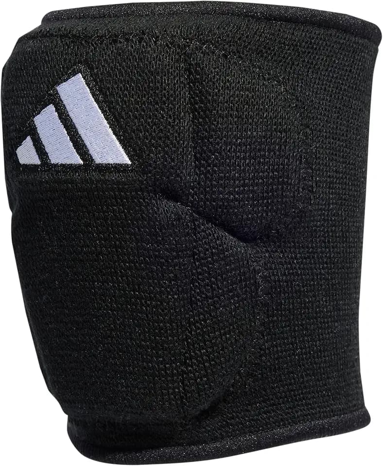 Adidas Unisex-Adult 5-Inch Volleyball Kneepads, Black/White, Small