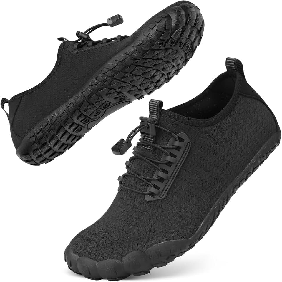 ATHMILE Water Shoes for Women Men Quick Dry Five Toe Aqua Barefoot Shoes
