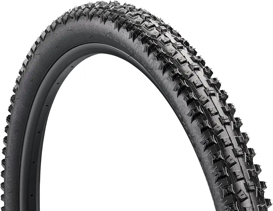 Schwinn Replacement Bike Tire, Folding Kevlar Puncture Guard Tire, Steel Bead Construction, Replacement for Mountain, Hybrid or Cruiser Bicycles