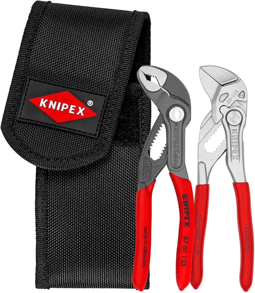 KNIPEX Mini-Zangenset in Werkzeuggürteltasche, 00 20 72 V04