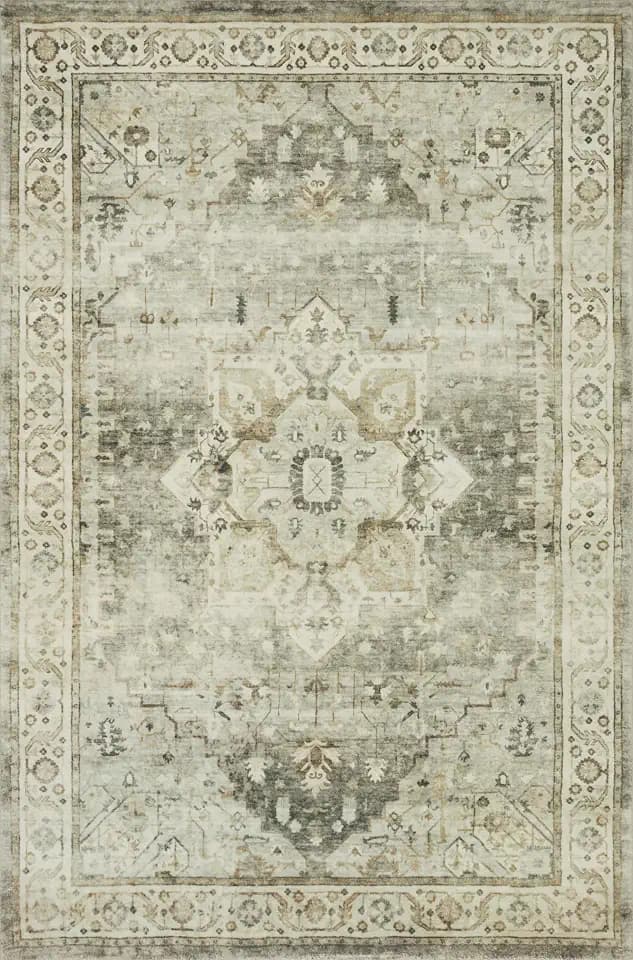 Loloi Rosette Sage/Beige 5'-0" x 7'-6" Area Rug