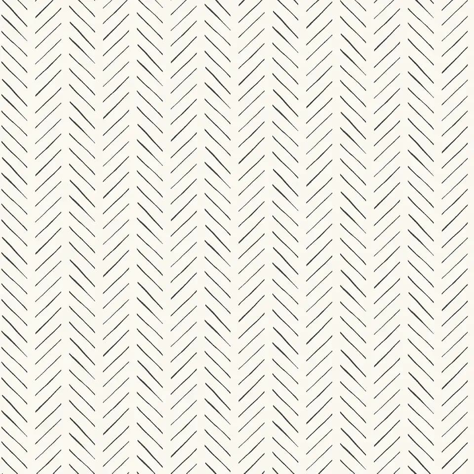 Magnolia Home Pick-Up Sticks Black Peel and Stick Wallpaper