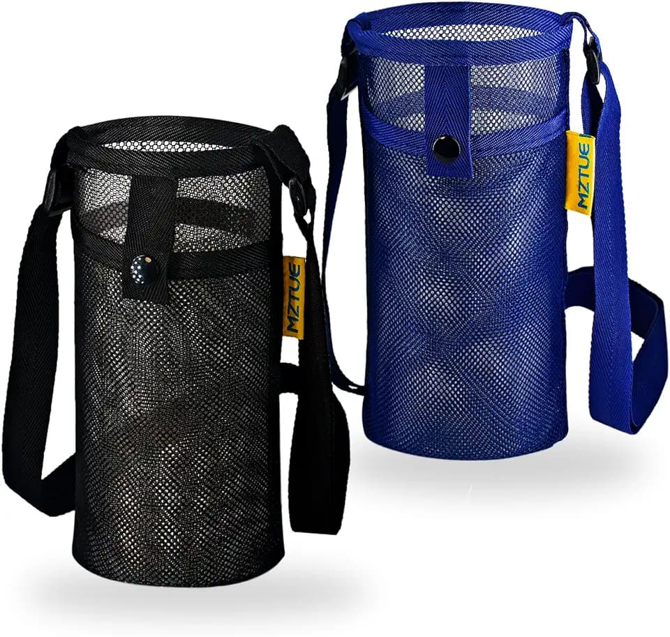 Water Bottle Holder with Strap for Walking, Hiking
