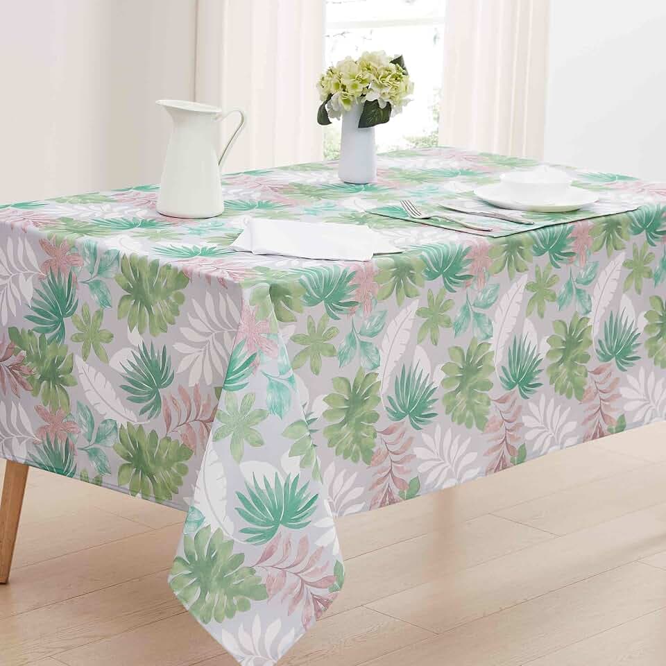 IZOD - Rectangular Tablecloth, 60" x 84", Water - Resistant Table Cover