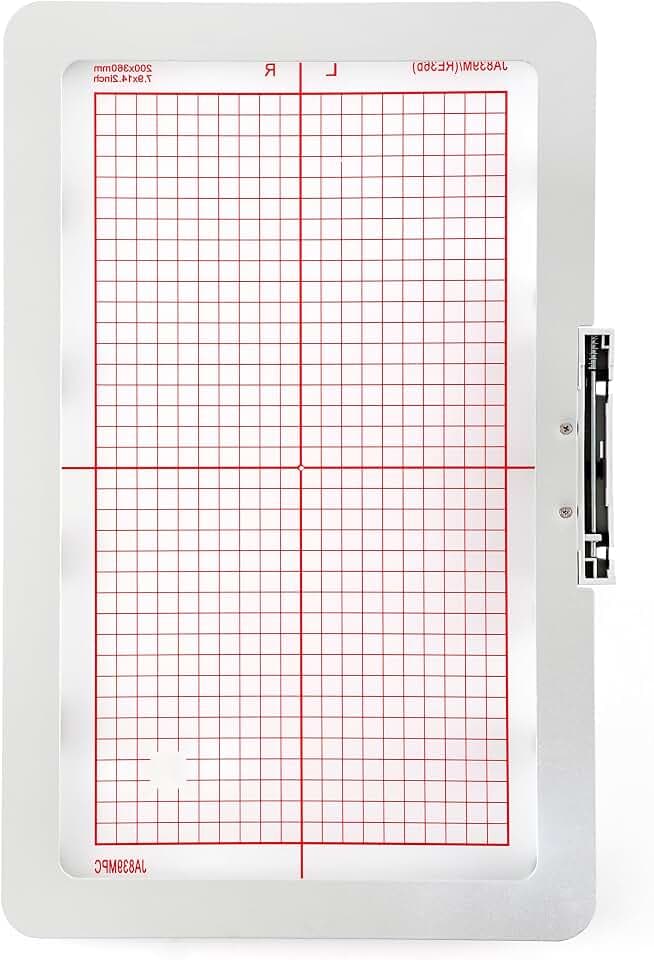 Embroidex Metal/Magnetic Magnet RE36B Embroidery Hoop 7.9″ X 14.2″ (200x360mm) for Janome Memory Craft MC 550E (MC550E) Elna Expressive 830L #864839008