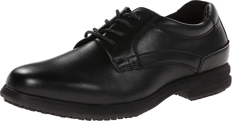 Nunn Bush Sherman Slip Resistant Plain Toe Oxford