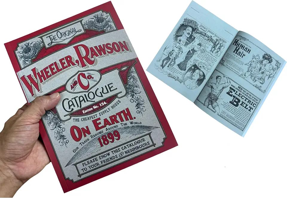 Costumeteers Vintage Wheeler Rawson & Co. Catalogue RDR2 Book Edition 154 Supply House Booklet Old West Memorabilia 128 Pages Collector’s Replica