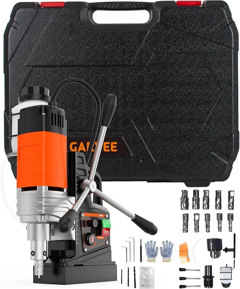 GarveeTech Mag Drill Press, 1750W 2 in Boring Diameter, Magnetic Drill