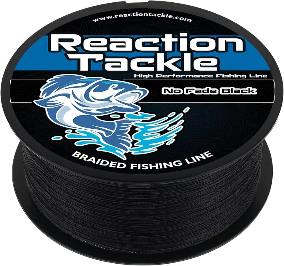 Reaction Tackle Braided Fishing Line, Pro Grade Braid, Fresh and Saltwater