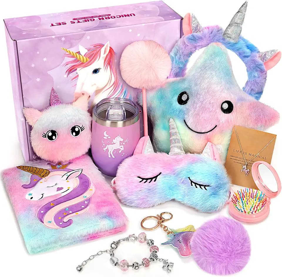 Unicorns Gifts for Girls 6 7 8 9 10 Year Old, Kids Toys for Girls Ages 6-8