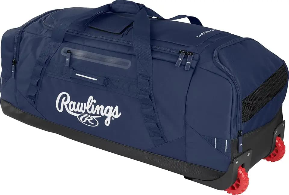 Rawlings | YADI 2.0 Wheeled Catcher's Bag | Yadier Molina Model | Baseball/Softball | Multiple Styles