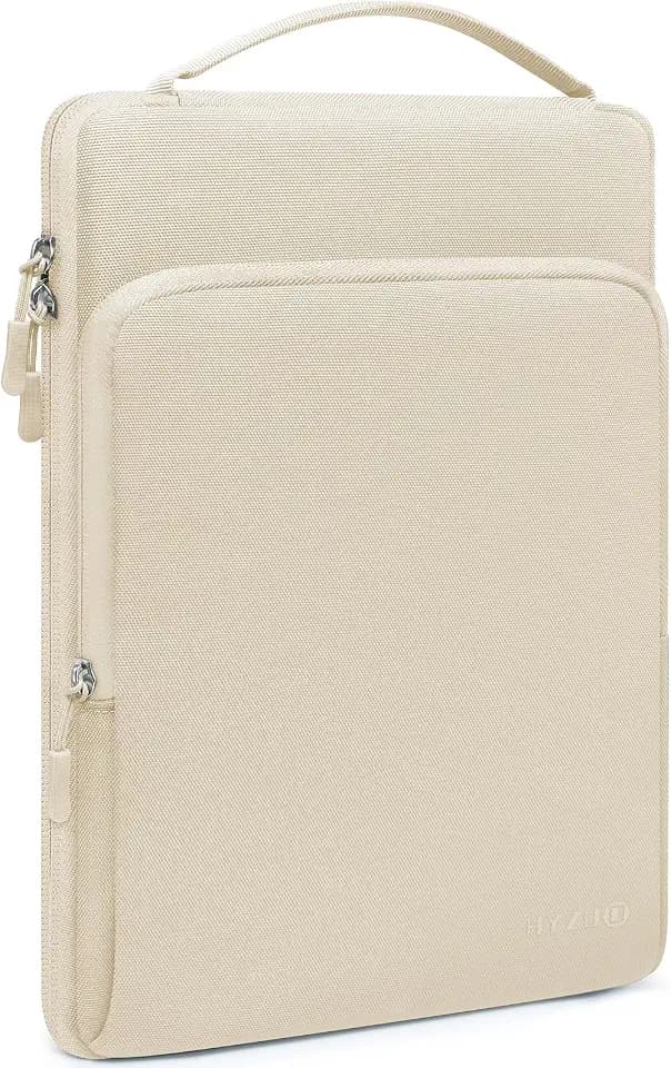 HYZUO 14-15 Zoll Laptop Tasche Hülle für MacBook Air 15 M5, Sand
