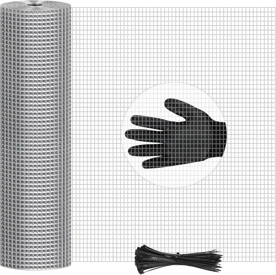 48in x 200ft Hardware Cloth 1/2 inch Chicken Wire Fencing Mesh