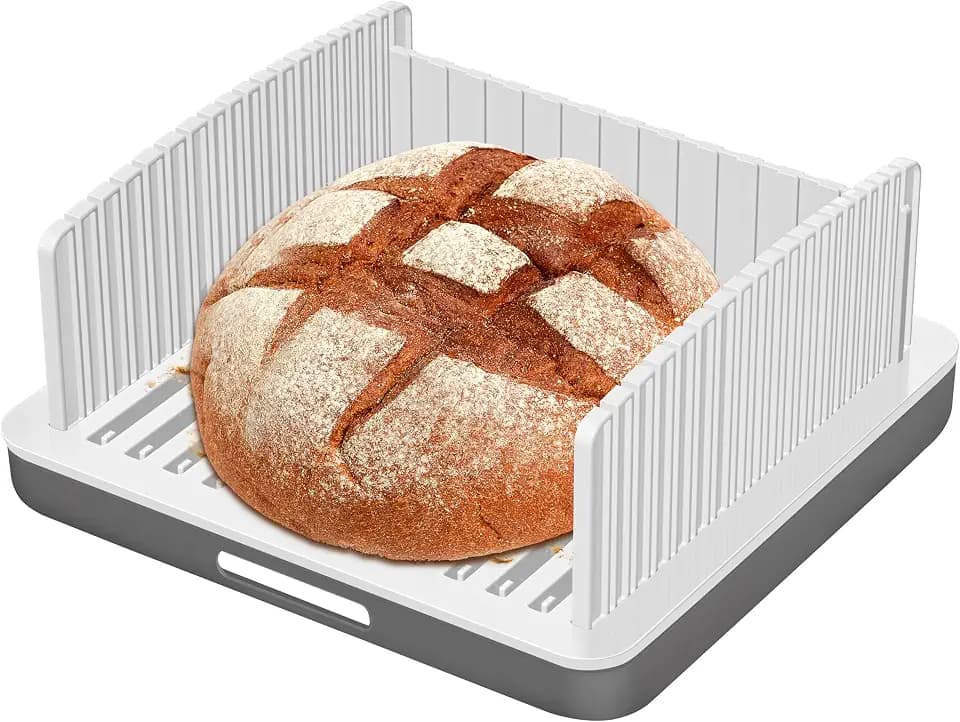 13″Adjustable Width and Thicknesses Bread Slicer for Sourdough rounds