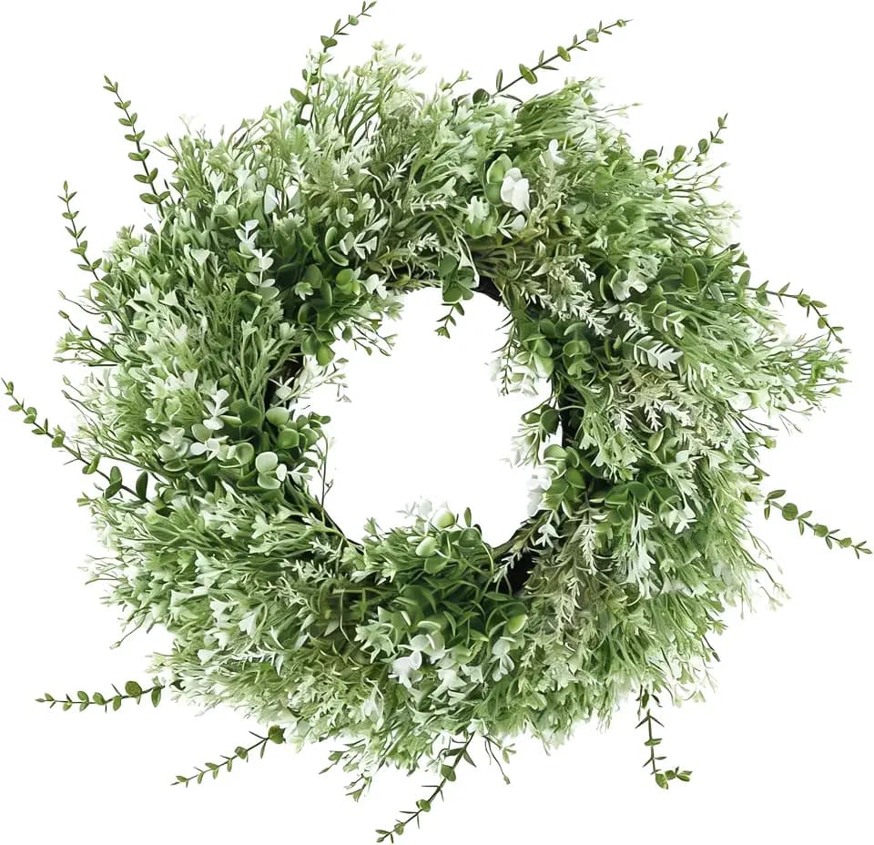 24'' Wreaths for Front Door, Eucalyptus Wreath