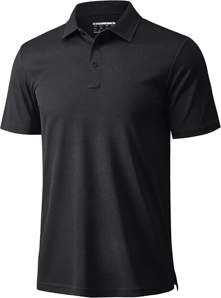 MAGCOMSEN Men's Polo Shirts Short Sleeve Golf Quick Dry Collared Moisture Wicking Athletic Performance Polos