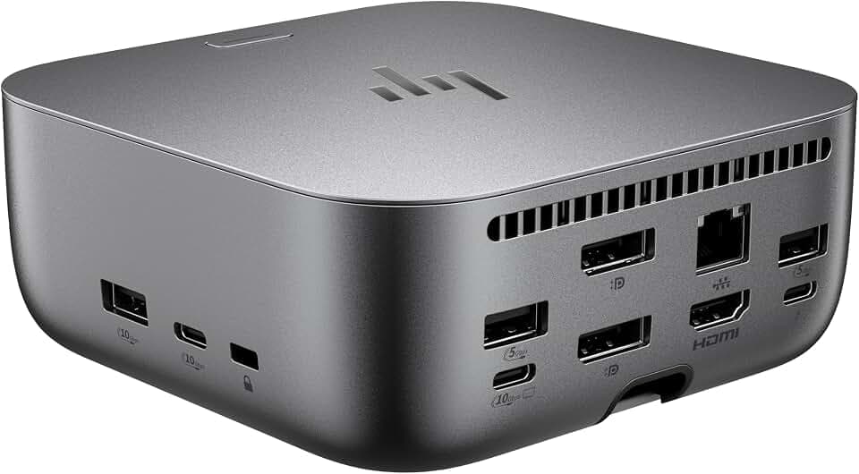 HP 280W Ultra Dock G6 - Dockingstation - Thunderbolt 4-2 x DP, HDMI, USB-C - 1GbE, 2.5GbE - 330 Watt - Europa