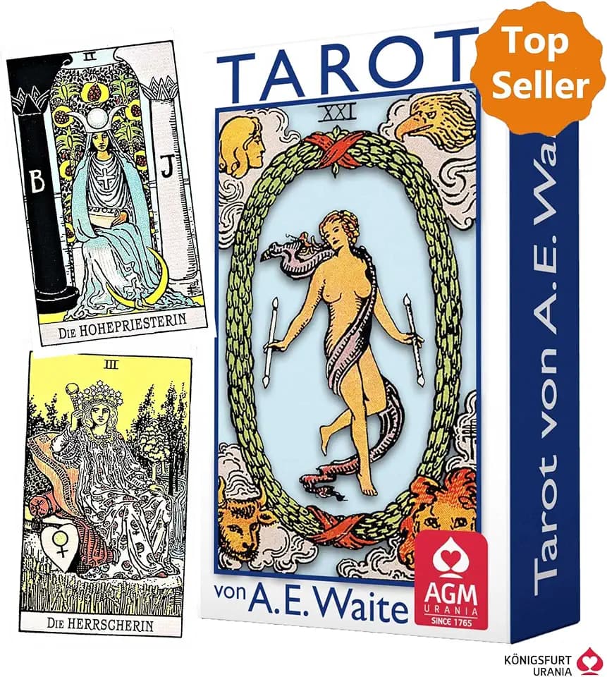 Tarot von A.E. Waite - Standard (Tarotkarten im Standardformat 7 x 12 cm)