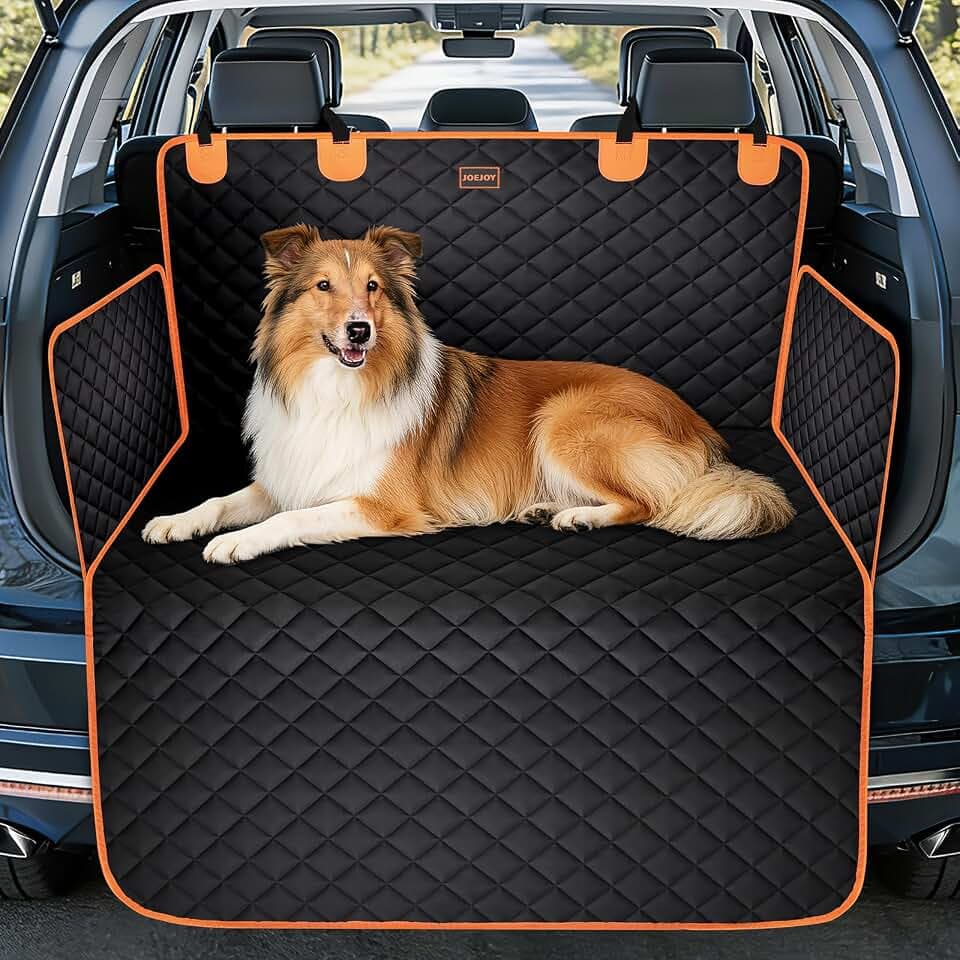 JOEJOY Kofferraumschutz Hund Auto Hundedecke mit Seiten- & Ladekantenschutz