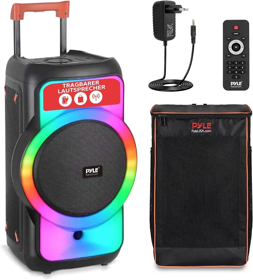Pyle Audio Großer Bluetooth-Party-Lautsprecher