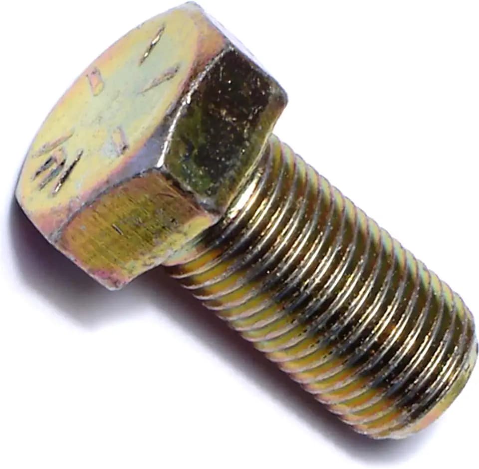 Hard-to-Find Fastener 014973380977 Grade 8 Fine Hex Cap Screws, 1/2-20 x 1-Inch, 10-Piece