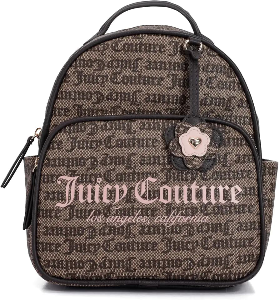 Juicy Couture Women's Summer Garden Backpack, Versatile & Functional Bookbag with Storage