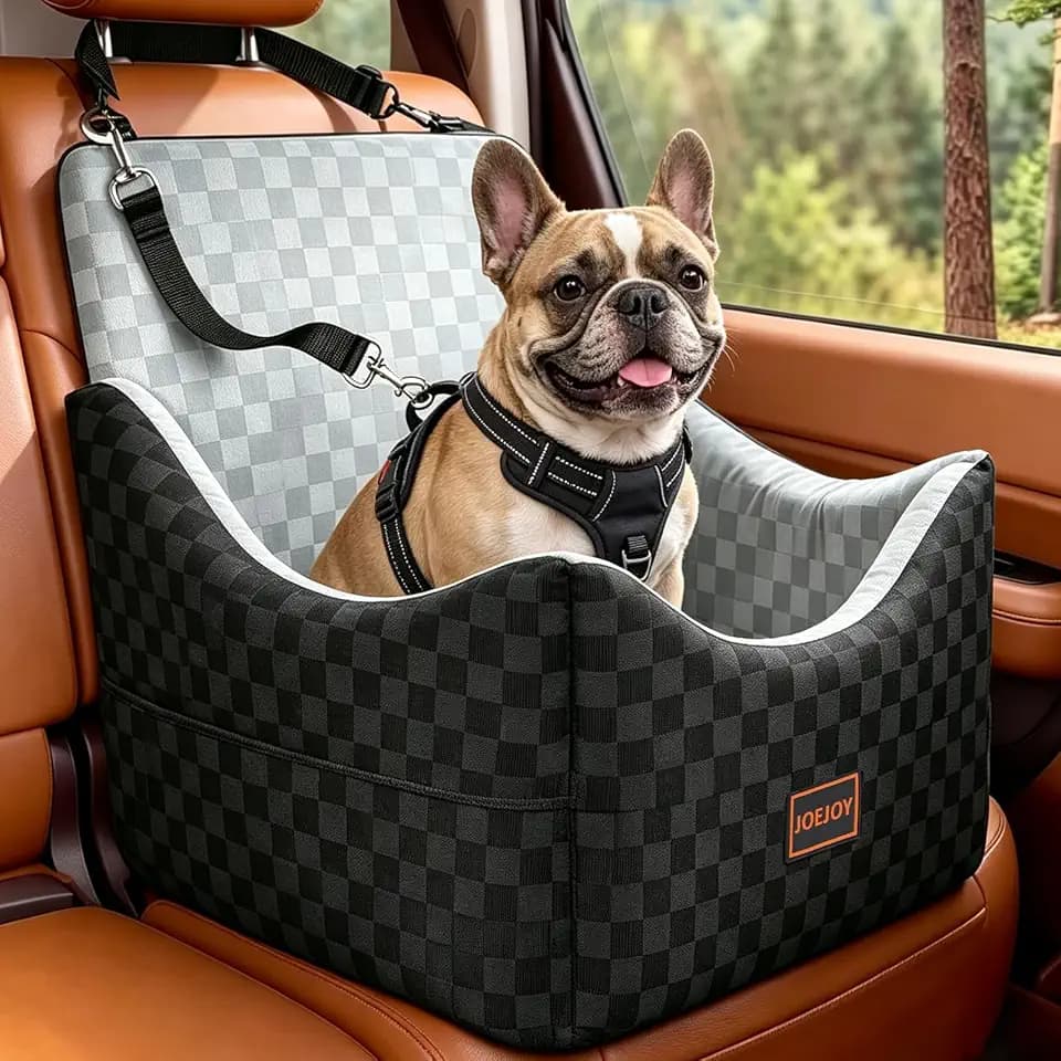JOEJOY Hunde Autositz für Kleine/Mittlere Hunde bis 16Kg