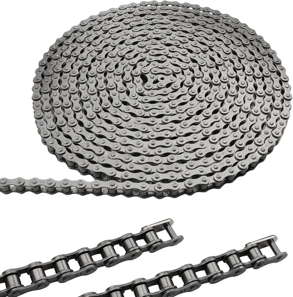 #41 Roller Chain for Gate Openers 20 Feet Carbon Steel Chains