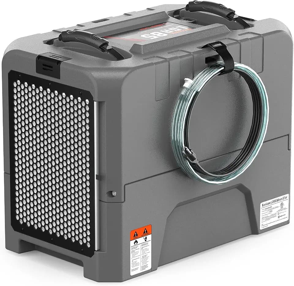 LGR85 180 Pints Commercial Dehumidifier with Pump for Basement & Warehouse