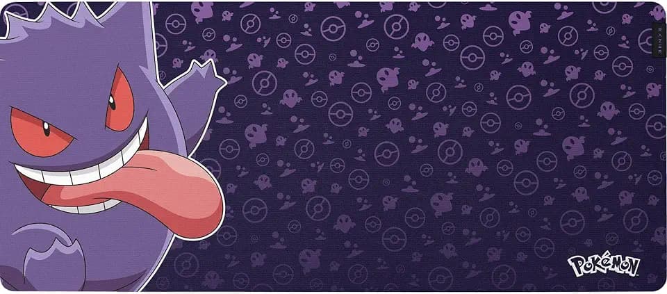 Razer Gigantus V2 XXL Pokémon Gengar - Gaming-Mauspad für Geschwindigkeit und Kontrolle - Mikrogewebeoberfläche - Dicker Gummischaum - rutschfeste Unterlage - 940 x 410 x 3 mm | Pokémon Gengar