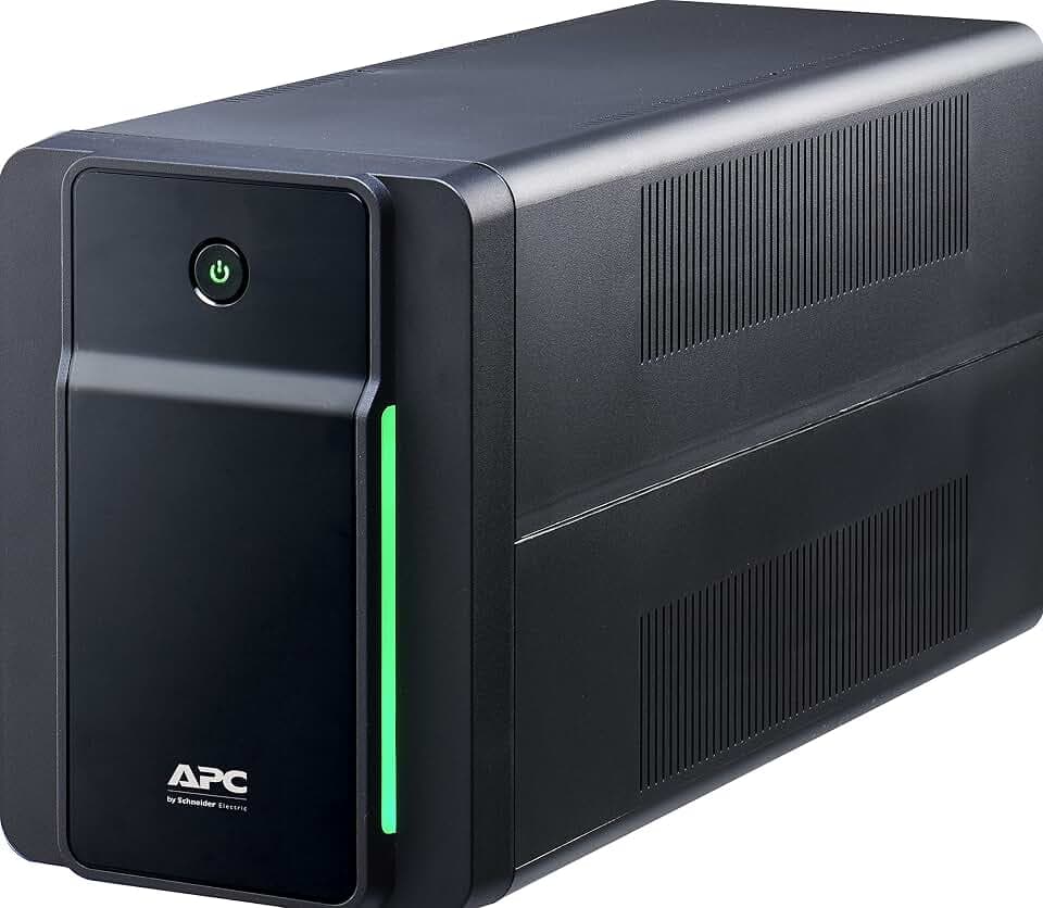 APC Back UPS BX – BX1200MI - unterbrechungsfreie Stromversorgung 1200 VA, Batteriesicherung & Überspannungsschutz, Backup-Batterie mit AVR, Datensicherungsfunktion