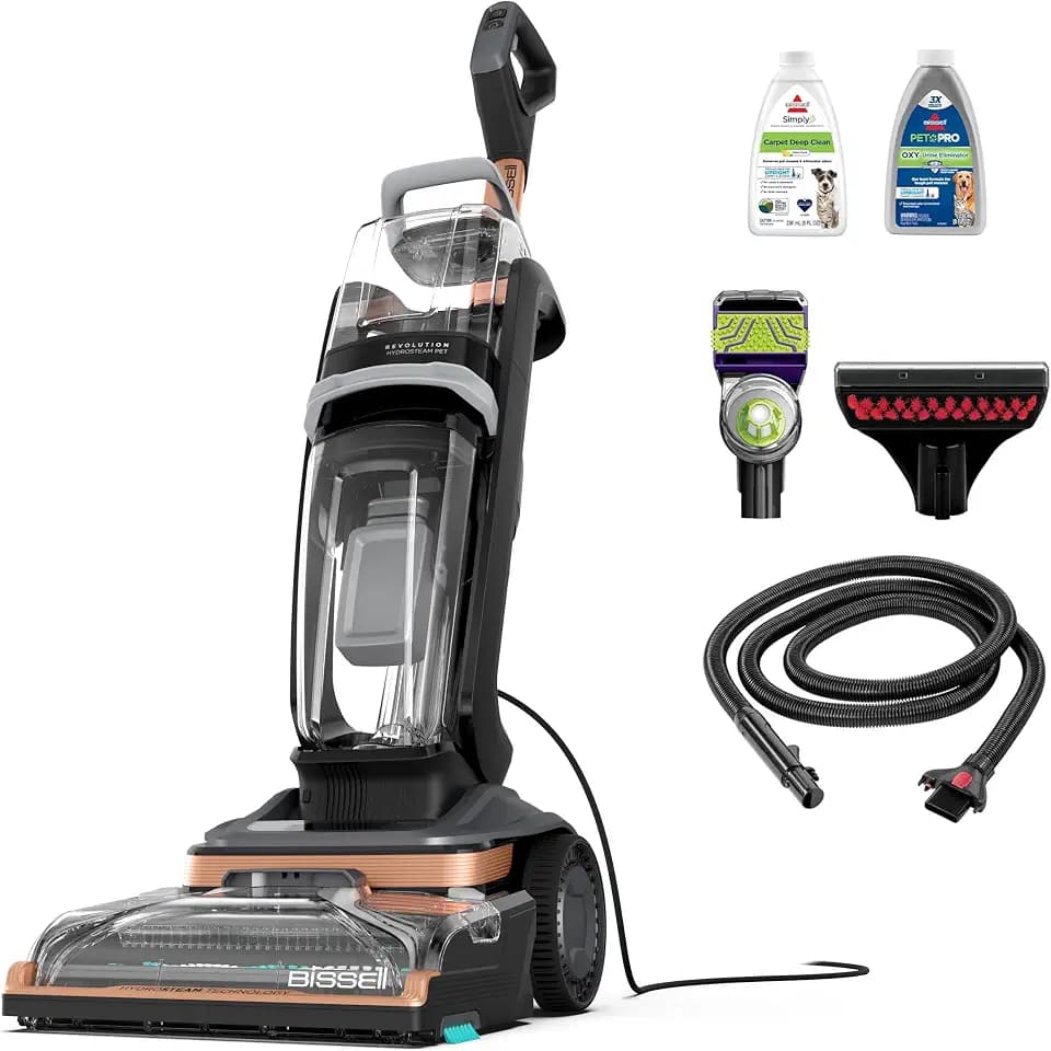 BISSELL Revolution HydroSteam Pet Carpet Cleaner, 3432