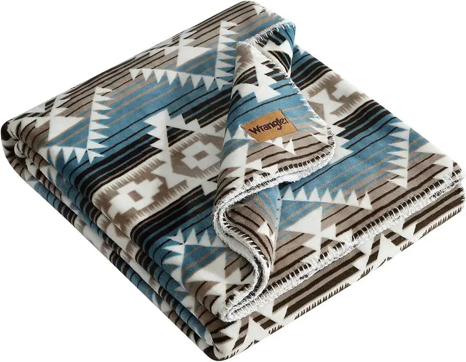 Wrangler - Soft Throw Blanket for Bed or Couch, 50 x 60