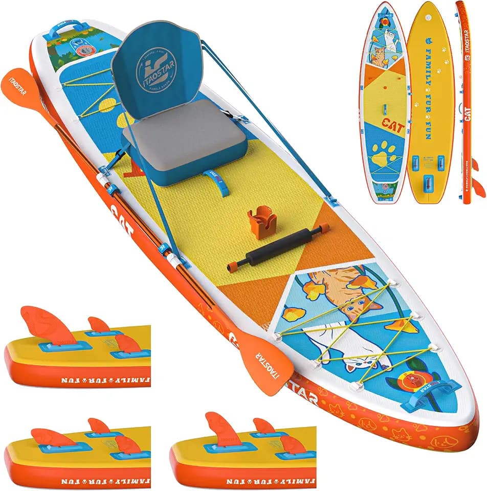 iTAOSTAR Joyful Voyagers-Paddle with Joy, Paddle Board w/Full Accessories
